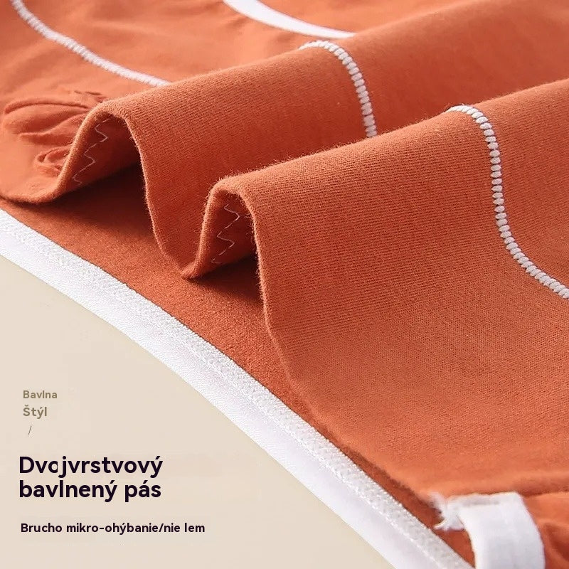 ✨【Zľava 50 %】Dámske nohavičky s vysokým pásom z čistej bavlny, 7A grafénová antibakteriálna vložka v rozkroku, tvarujú brucho a zadok, priedušné a pohodlné 【7-dielna sada】