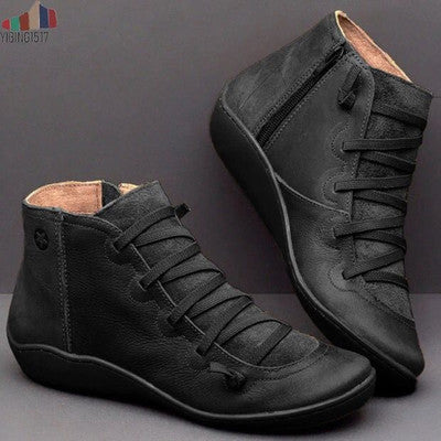 Nuevas zapatillas anchas de invierno para mujer 2026-botines casuales.