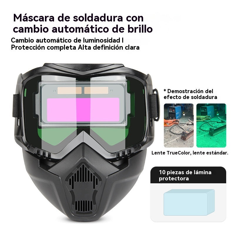 🔥 Nuevo 2026: 😎 Casco de soldadura automático con cambio de luz y máxima protección para profesionales