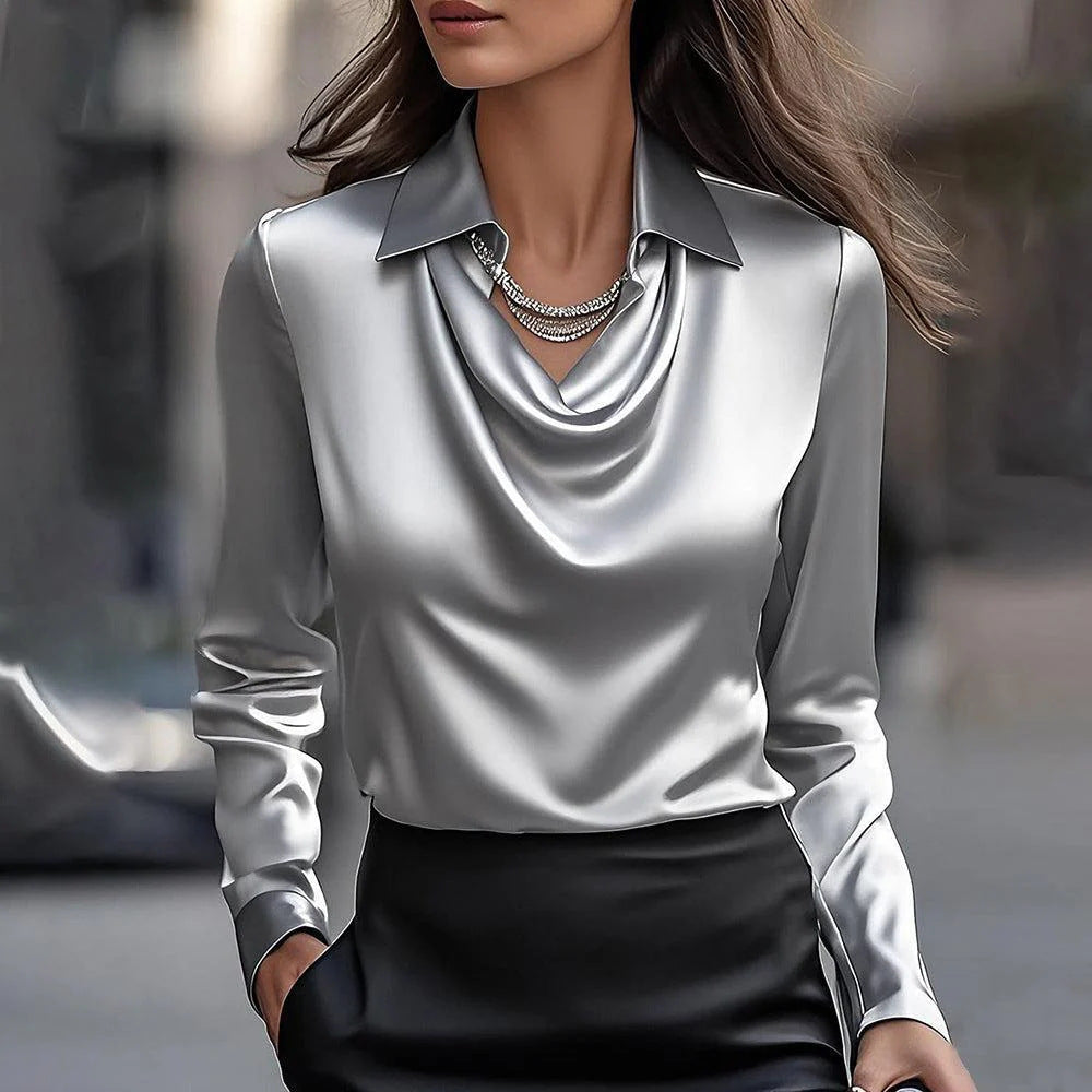 【S-3XL】【40-100 kg】Nuevo top de seda helada de moda para mujer 2026, cómodo y refrescante