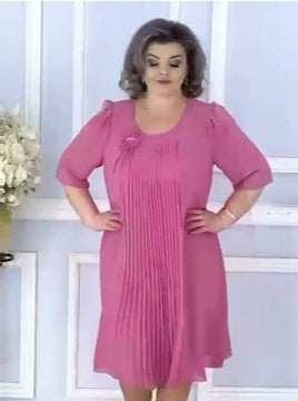 💃💥【S-5XL】2026 wiosna nowa wysokiej jakości sukienka szyfonowa, elegancka i temperamentna
