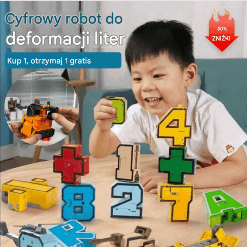 【Płatność przy odbiorze】🔥🎁 Alfanumeryczny Autobot Transformacji