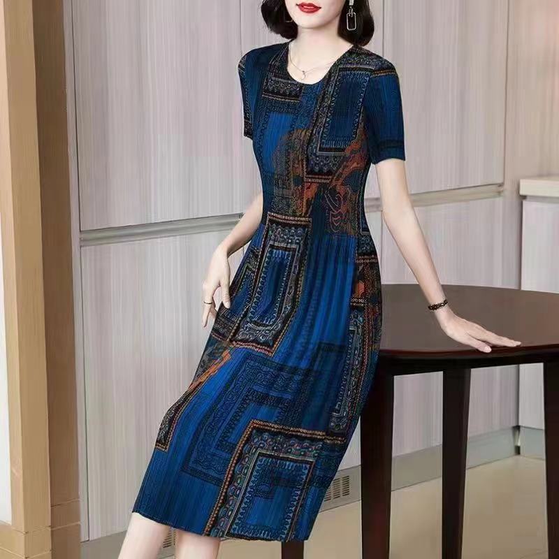 Плащане при доставка✨【S-5XL】👗 Модерна вталена рокля, ежедневна и удобна