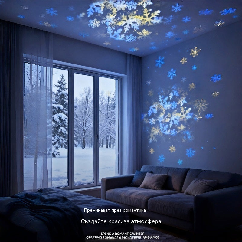 💖🌙2026 Динамично въртяща се LED лампа за проектор! ☁️🔥✨