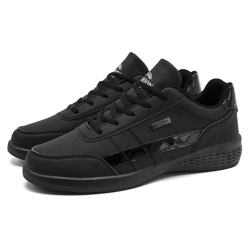 【38-47】Czysta czerń Męskie buty sportowe casualowe
