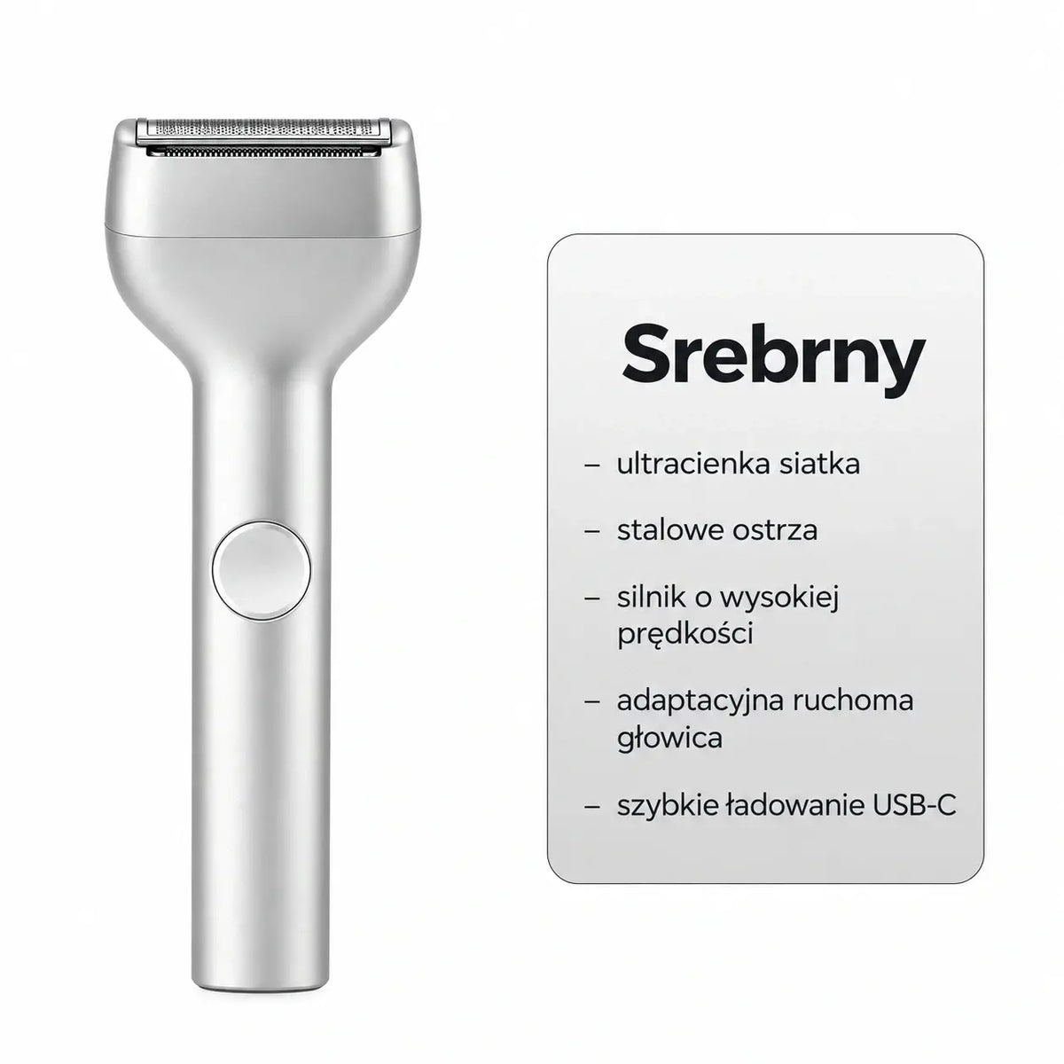 🎁 Nowość – 50% zniżki 💥⚡ Pożegnaj podrażnienia po goleniu! 🧔 Wydajna, ładowalna golarka elektryczna dla mężczyzn.