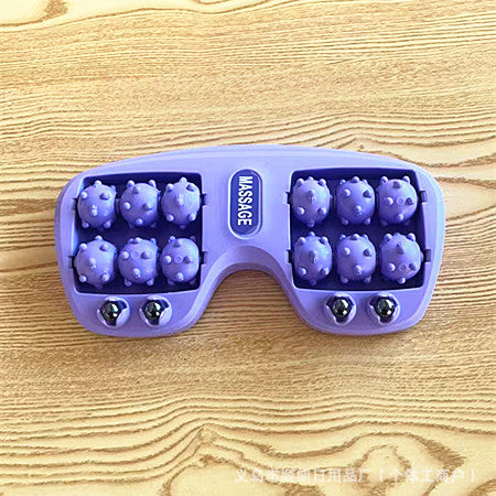 【Kupite 1, dobite 1 gratis】🔥Nov izdelek💜Prenosni masažer za stopala z dvema valjčkoma💜