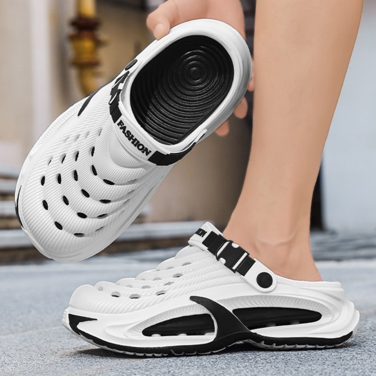 🏃♂️👟【50% отстъпка🔥】🌬️Мъжки сандали, дебела EVA подметка, нехлъзгащи се, ултралеки и дишащи