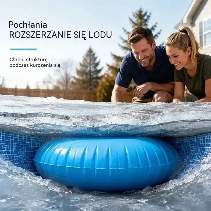 ⏰ Poduszka powietrzna do zimowania okrągłych basenów dmuchanych: zmniejsza nacisk lodu i pomaga chronić basen zimą
