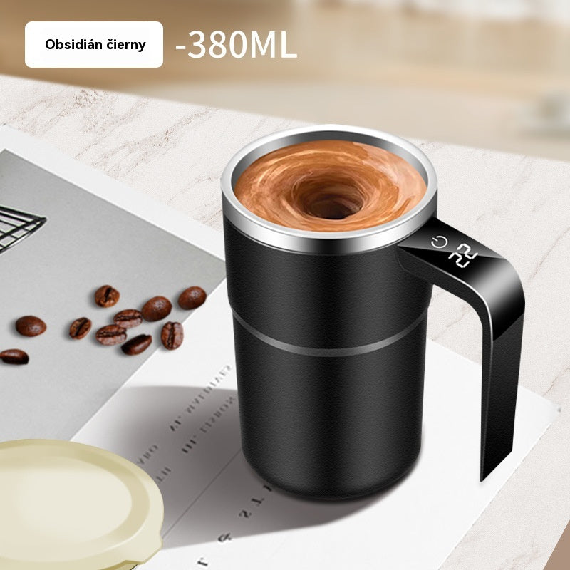 ☕⚡Sada nabíjateľných kávových šálok s automatickým magnetickým miešadlom