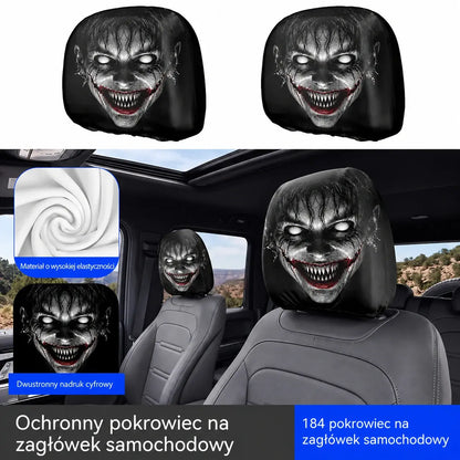Pokrowce na poduszki samochodowe z zabawnym motywem