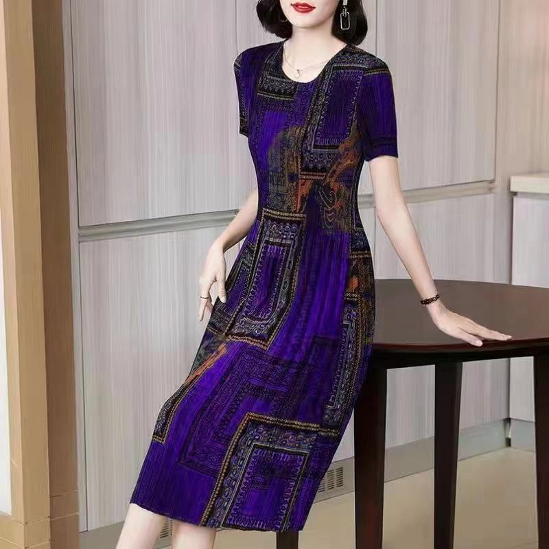 Плащане при доставка✨【S-5XL】👗 Модерна вталена рокля, ежедневна и удобна