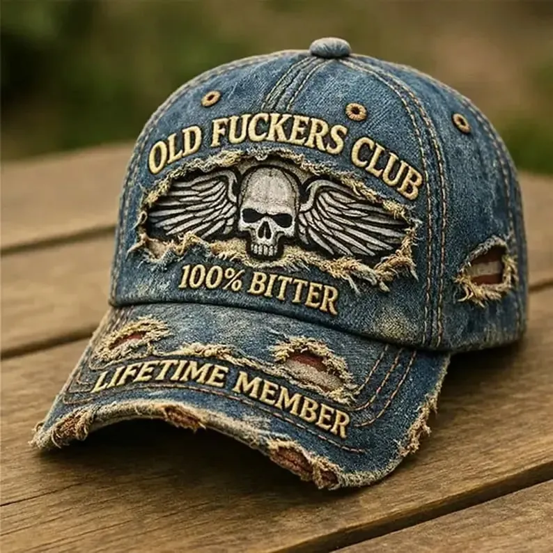 Plaćanje pouzećem🧢Klub starih momaka – Retro bejzbolska kapa