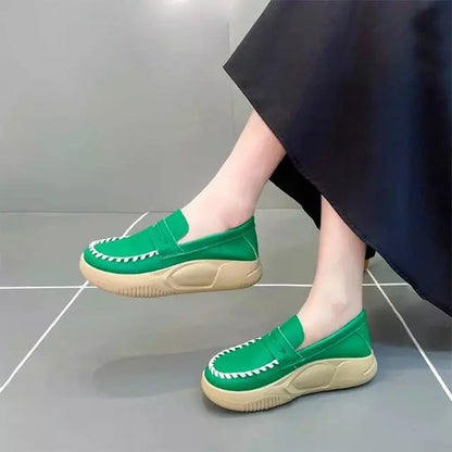 ✨🥿✨【35-40】Νέα καυτά σε πωλήσεις casual παπούτσια με χοντρή σόλα για το φθινόπωρο