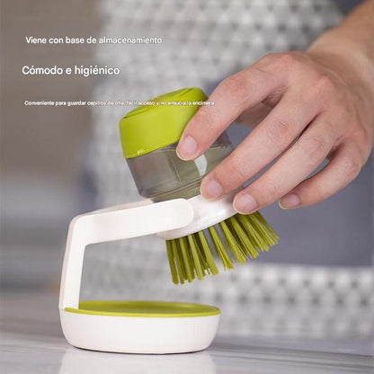 【🎁Compre uno y obtenga otro gratis】Cepillo de limpieza de prensado multifuncional