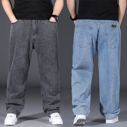 🤸‍♂️👖【45–150 kg】🌌Novi model 2026: muške traperice velikih veličina, širokog kroja, rastezljive i udobne