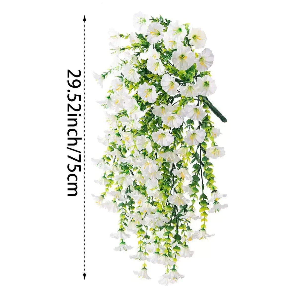 🔥【4 piezas】Flores artificiales colgantes