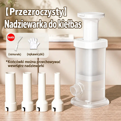 🔥🌭 Ręczna nadziewarka do kiełbas do użytku domowego
