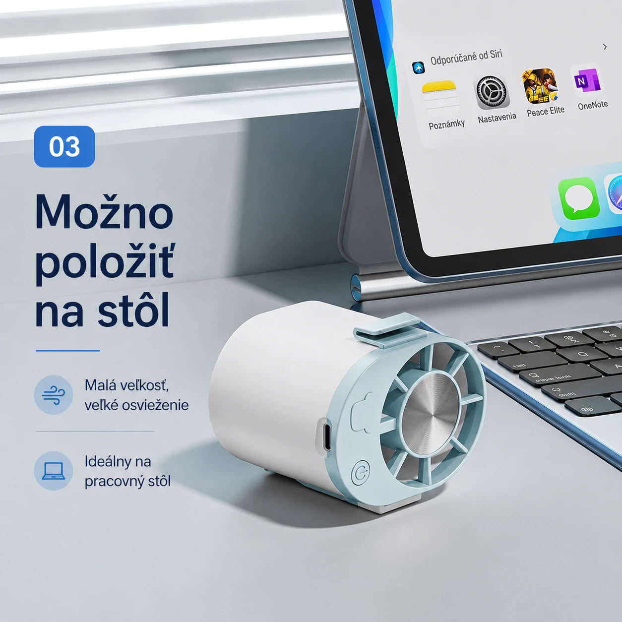 🔥【Kúpte 1 a získajte 1 zadarmo】🌀 Mini vysokorýchlostný ventilátor pripínateľný na opasok.
