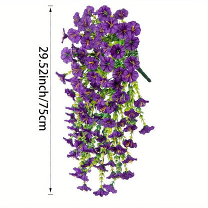 🔥【4 piezas】Flores artificiales colgantes
