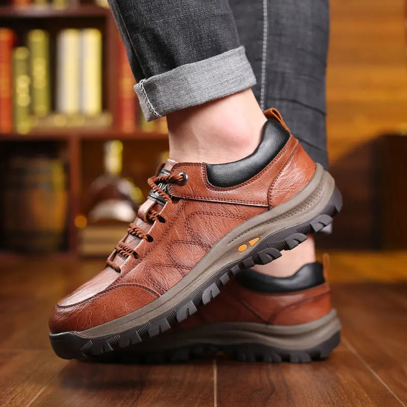 🔥👞40% de descuento por tiempo limitado en artículos populares: Nuevos zapatos de cuero genuino para hombre estilo invierno, extremadamente cómodos
