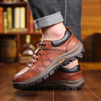 🔥👞 Nuevos zapatos de cuero para hombre a la moda para el inicio del otoño 2025, extremadamente cómodos