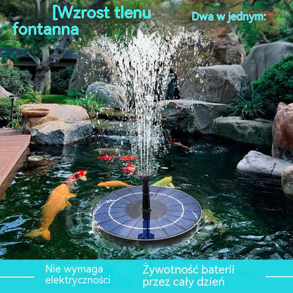 Płatność przy odbiorze💥Fontanna wody zasilana energią słoneczną