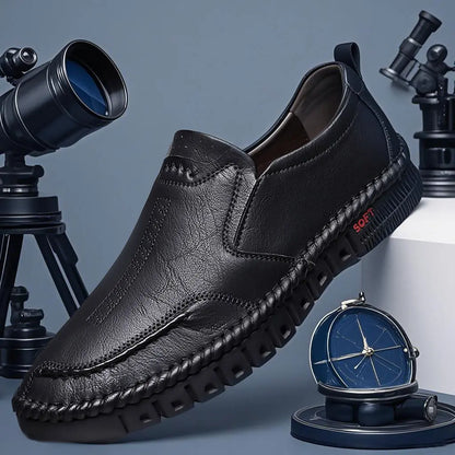 【Najwyższej jakości naturalna skóra bydlęca】Modne męskie buty casualowe