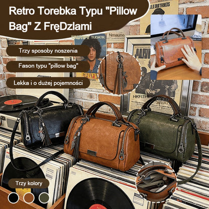 🌸 Retro urok w nowoczesnym wydaniu! 👜 Torebka patchwork z frędzlami – Twój must-have na 2026 rok! ✨💃