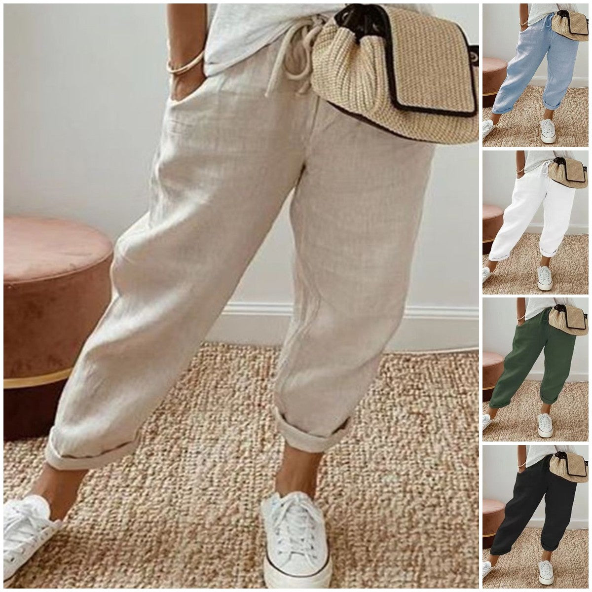 😍💕 Último día de la oferta: -60% de DESCUENTO 💕 Ropa casual de algodón y lino para mujer
