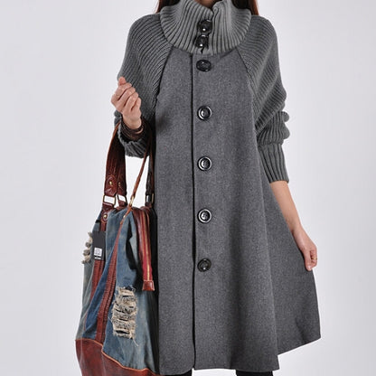 ✨👗[50% отстъпка🔥🔥]【M-5XL】Ново ежедневно вълнено палто със средна дължина