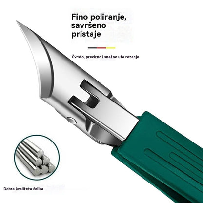 🔥【Kupite 1, dobijte 1 gratis】🔥 Škare za nokte otporne na prskanje s oštricom pod kutom od 25° (set od 3 dijela)