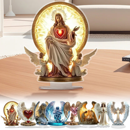 ✨🎁【Promoción por tiempo limitado】✨⛪Decoración con colgante de ángel