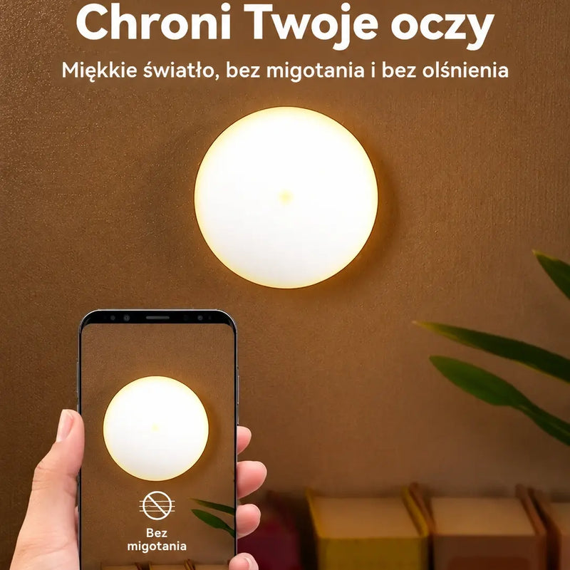 【Kup 1, a drugi otrzymasz gratis】💡Inteligentna lampa LED z czujnikiem ruchu, wygodna i praktyczna, z możliwością ładowania