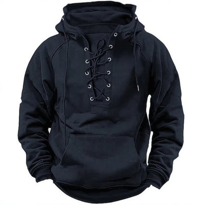 【S-3XL】Nueva sudadera con capucha holgada para hombre, otoño/invierno