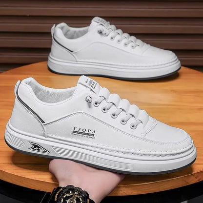 👞 Męskie skórzane buty oddychające w stylu biznesowo-casualowym (rozmiary 39–44)