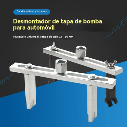 【🔥Venta caliente】Herramienta especial de desmontaje y montaje: Llave de doble garra para tapa de tanque de combustible