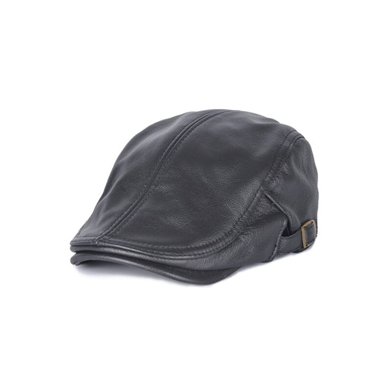 🐏Gorro de piel de oveja de tamaño ajustable para hombre.