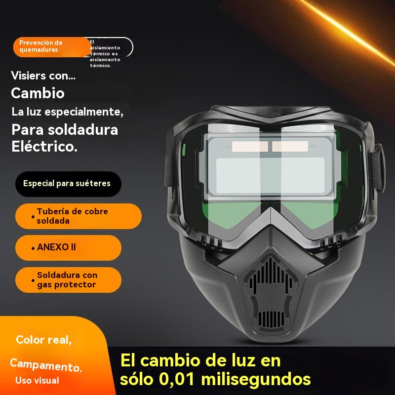 🔥 Nuevo 2026: 😎 Casco de soldadura automático con cambio de luz y máxima protección para profesionales