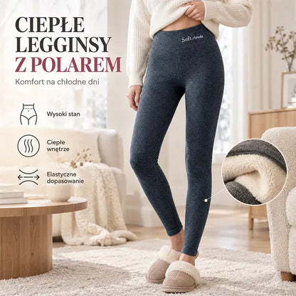 【S-5XL】Nowe modne spodnie z wysokim stanem, ciepłe spodnie bawełniane
