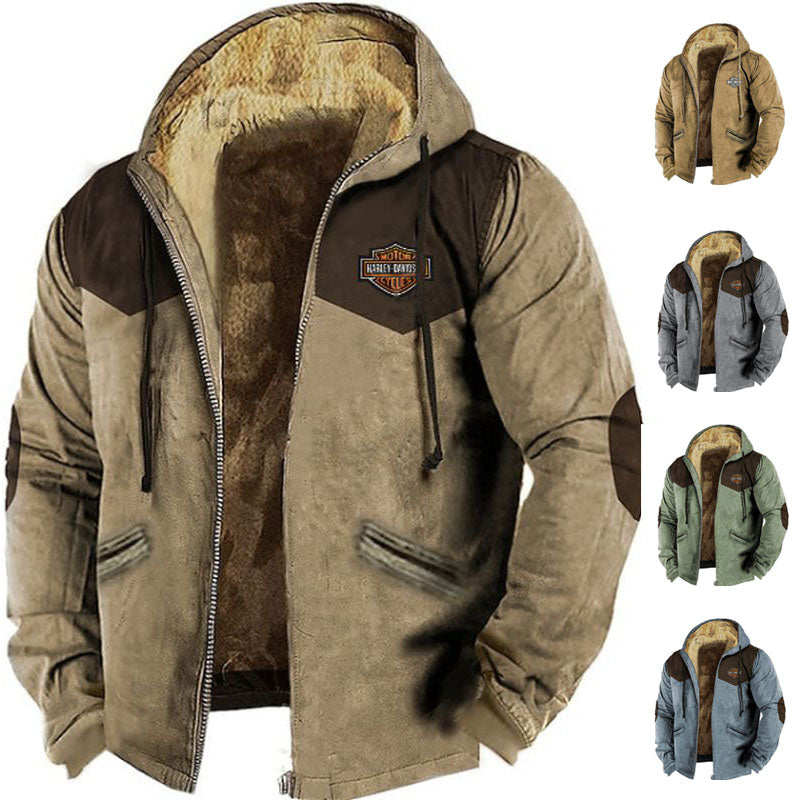 🌈💥【 M-5XL】Nuevo modelo de otoño-invierno 2025: sudadera estilosa gruesa con capucha para hombres