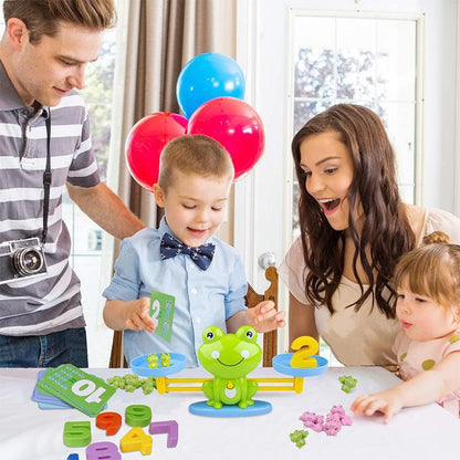 🐸👶Juguete educativo temprano para contar escamas de rana