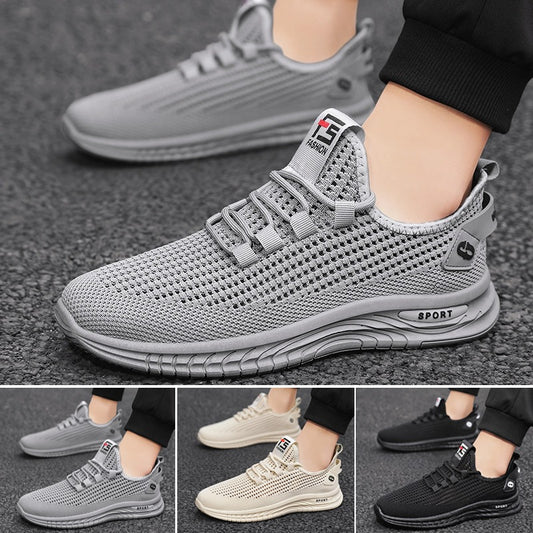 🔥🔥【50% ZNIŻKI】【39-44】👟 Nowy styl Wygodne, przewiewne buty męskie z siateczki – antypoślizgowe, modne i idealne na co dzień