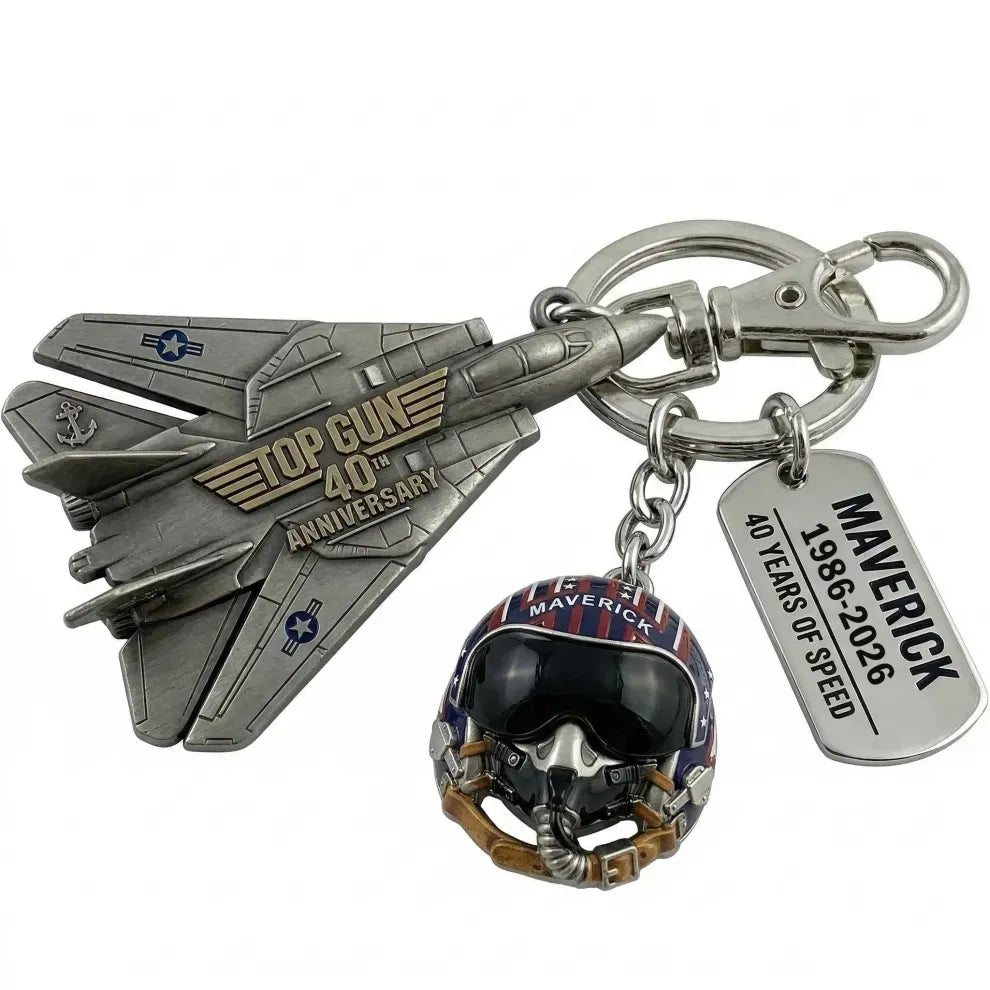 Плащане при доставка✨Ключодържател за 40-годишнината на Top Gun