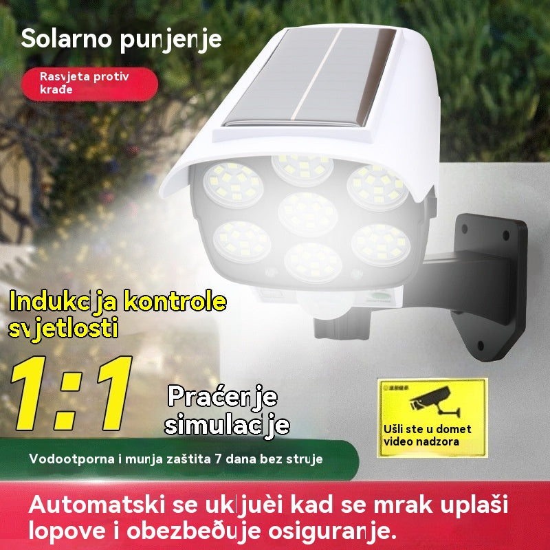 ☀️🚨💡✨Vruće ponude za 2026.💥Pametna solarna ulična svjetiljka s indukcijom za ljudsko tijelo