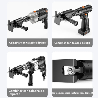 🔥🧰 Adaptador de taladro a sierra de sable: sierra de vaivén para carpintería.