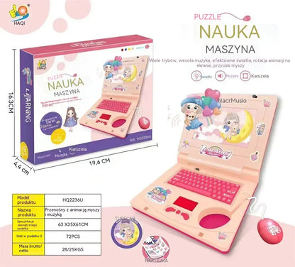 【50% OFF】 Komputer edukacyjny dla dzieci | Kreatywny prezent dla maluchów