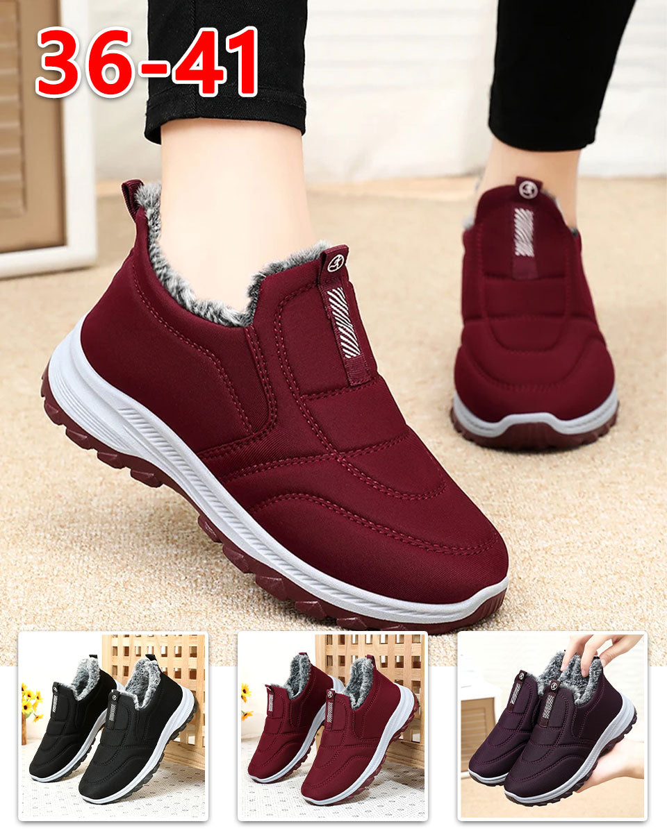 😀🎉🔥Baršun i zadebljanje🔥【35-41】Ženske tople pamučne vodootporne zimske cipele