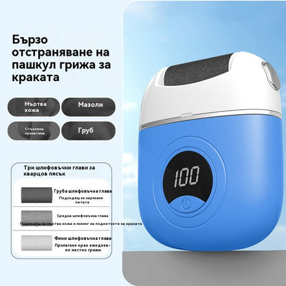 🦶🛁Нова електрическа пила за крака за премахване на мъртва кожа от петите✨🔥