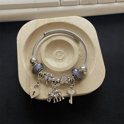 ✨【Oferta por tiempo limitado】 💖✨Pulsera ajustable atrapasueños de plata 925
